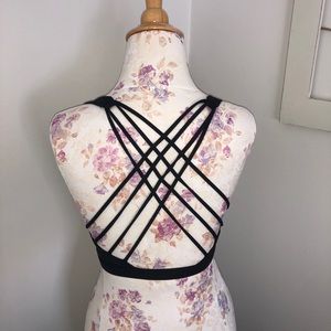 CRZ Yoga Black Sports Bra